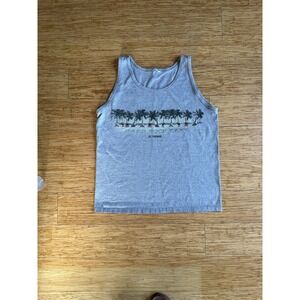Vtg 90s Hard Rock Cafe St. Thomas Palm Tree Beach Surf Souvenir Tank Top Medium
